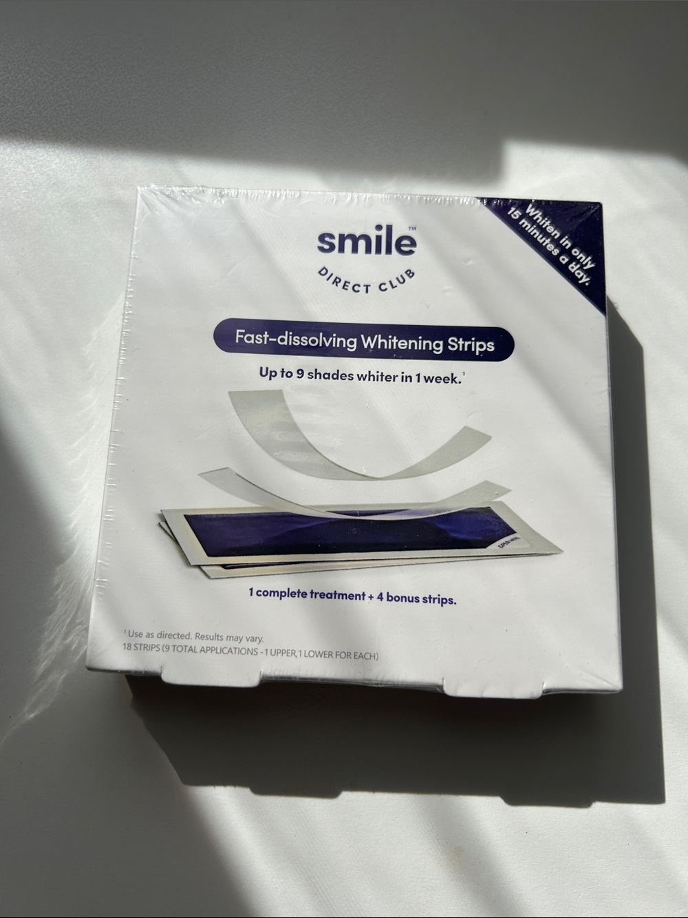 (NWT) Smile Direct Club Fast-Dissolving Whitening Strips